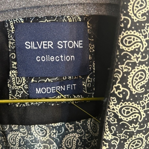 Paisley Collection Shirt NWT size large Silverstone - Picture 10 of 12